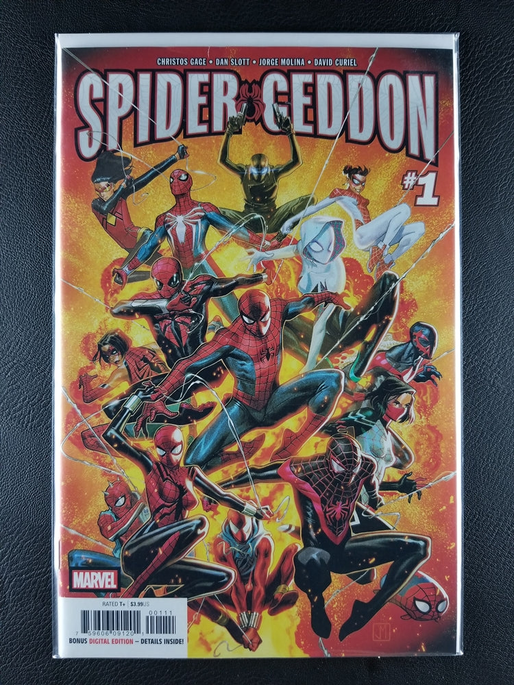 Spider-Geddon #1A, 1D, 1E, 1F, 1G, 1H, 1I, 1J, 1K, 1L Set (Marvel, 2018)