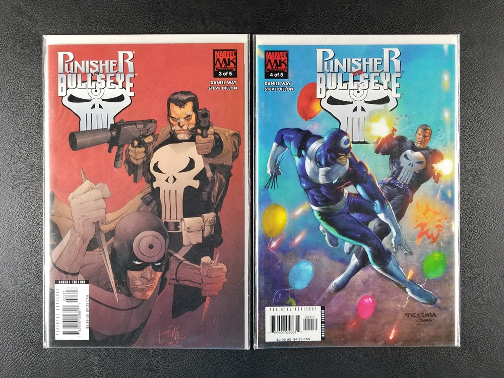 Punisher vs. Bullseye #1-5 Set (Marvel, 2005-06)