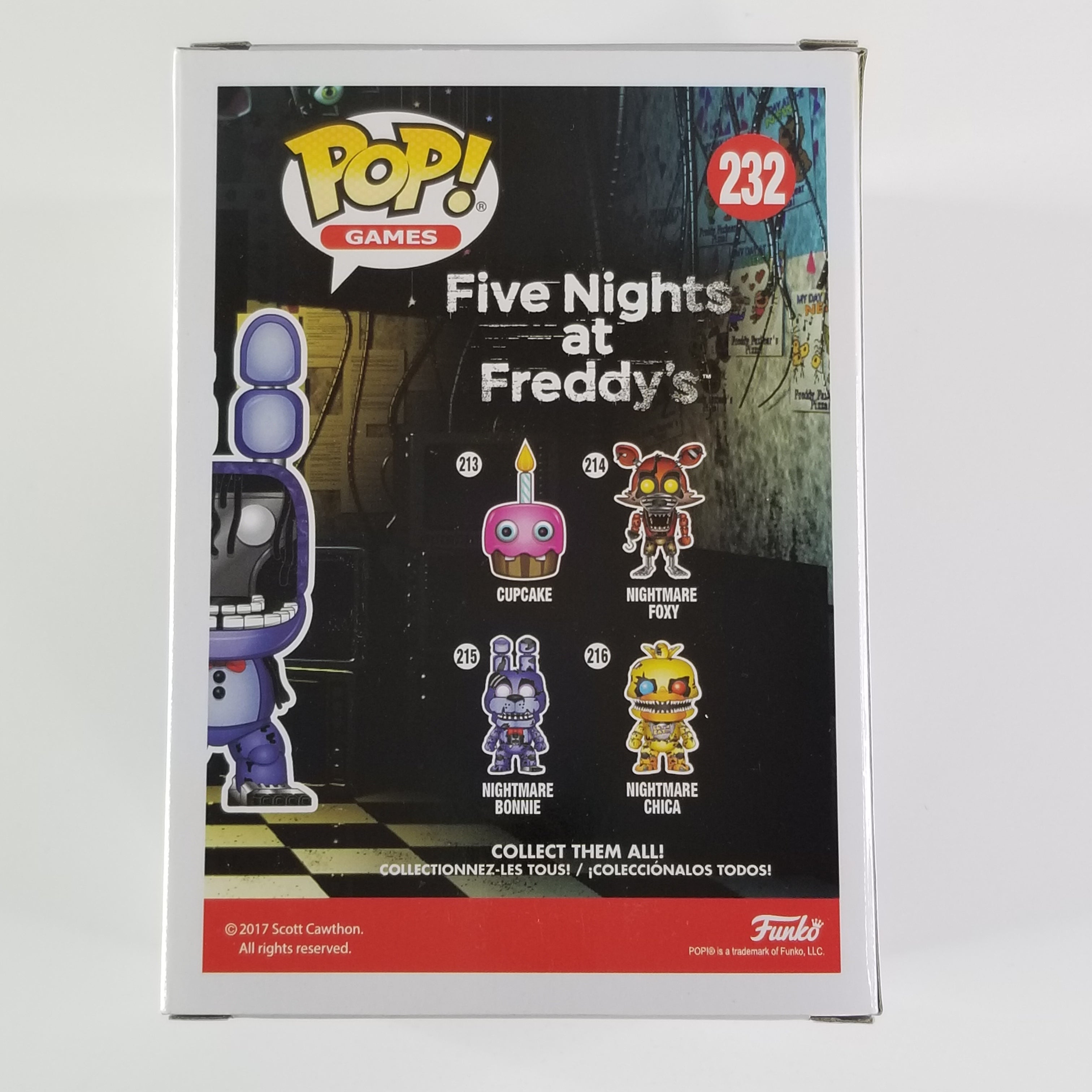 Funko Pop! Games - Withered Bonnie #232 (Five Nights at Freddy's