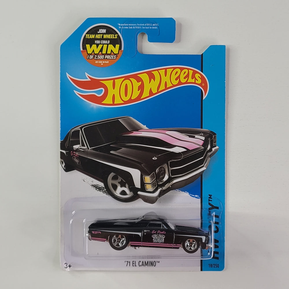 Hot Wheels - '71 El Camino (Black)