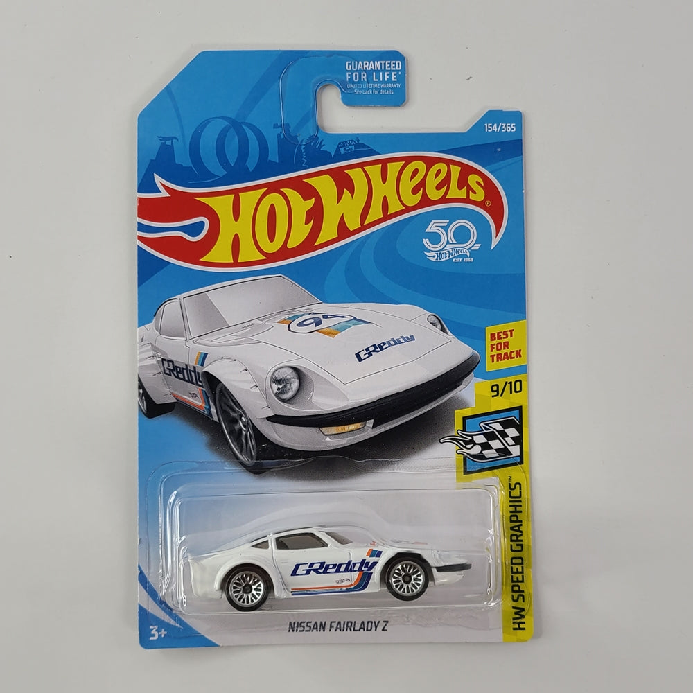 Hot Wheels - Nissan Fairlady Z (Pearl White) [HW Speed Graphics Mini Collection