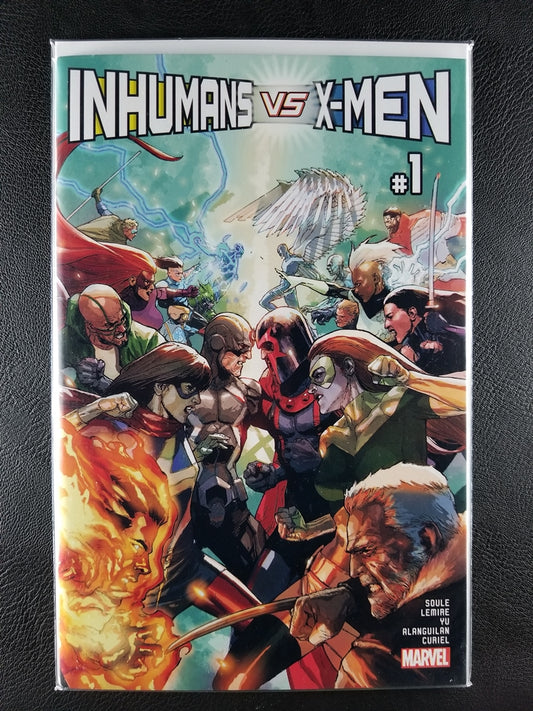 IvX - Inhumans vs. X-Men #1A (Marvel, February 2017)