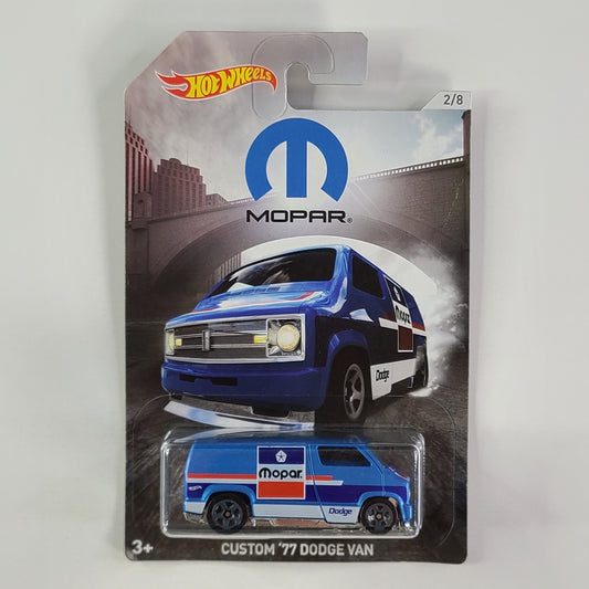 Hot Wheels - Custom '77 Dodge Van (Blue)