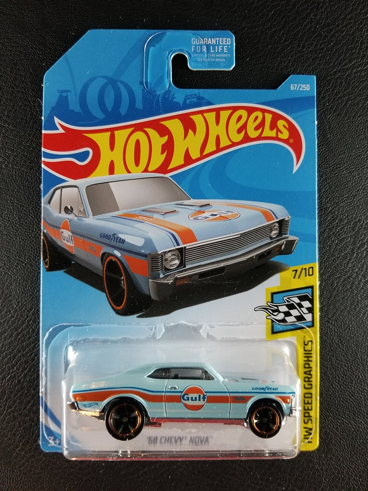 Hot Wheels - '68 Chevy Nova (Light Blue)