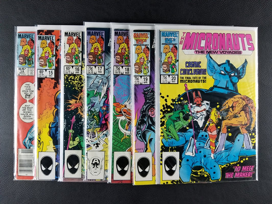 The Micronauts: The New Voyage #14-20 Set (Marvel, 1985-86)