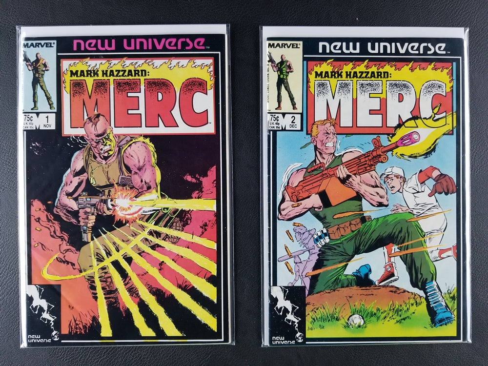 Mark Hazzard: Merc #1-12 Set (Marvel, 1986-87)