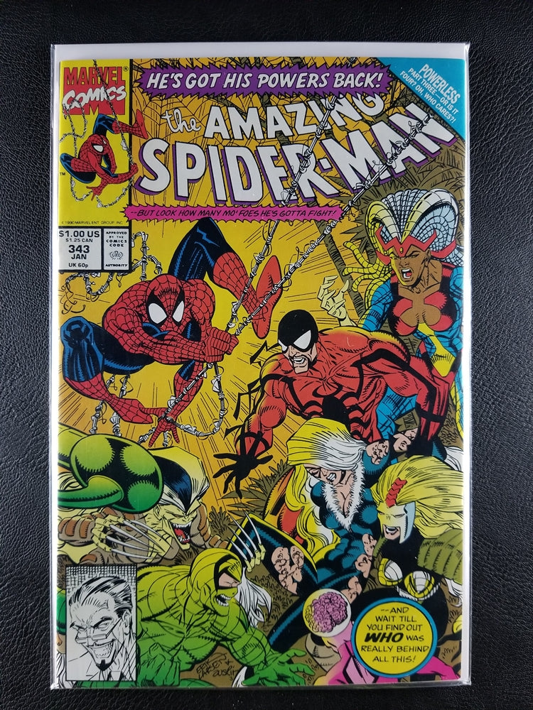 The Amazing Spider-Man [1st Series] #343 (Marvel, January 1991)