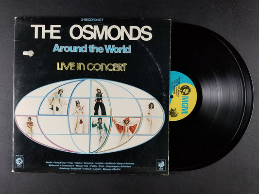 The Osmonds - Around the World - Live in Concert (1975, 2xLP)