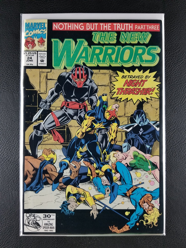 The New Warriors [1st Series] #24 (Marvel, June 1992)