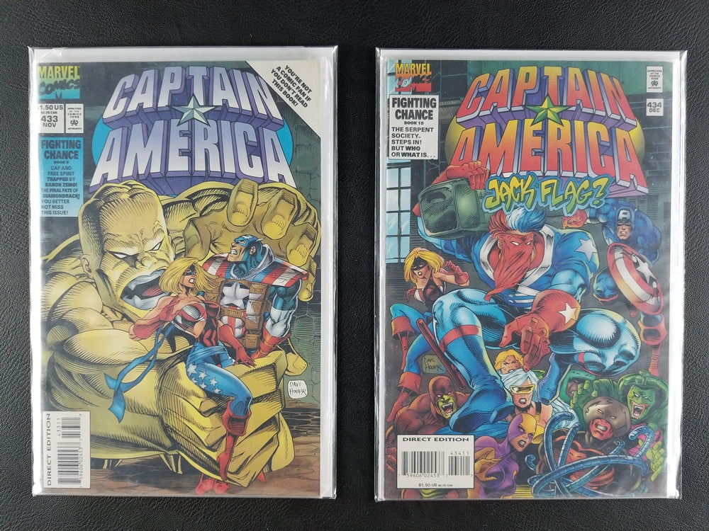 Captain America [1st Series] #431-440 Set (Marvel, 1994-95)