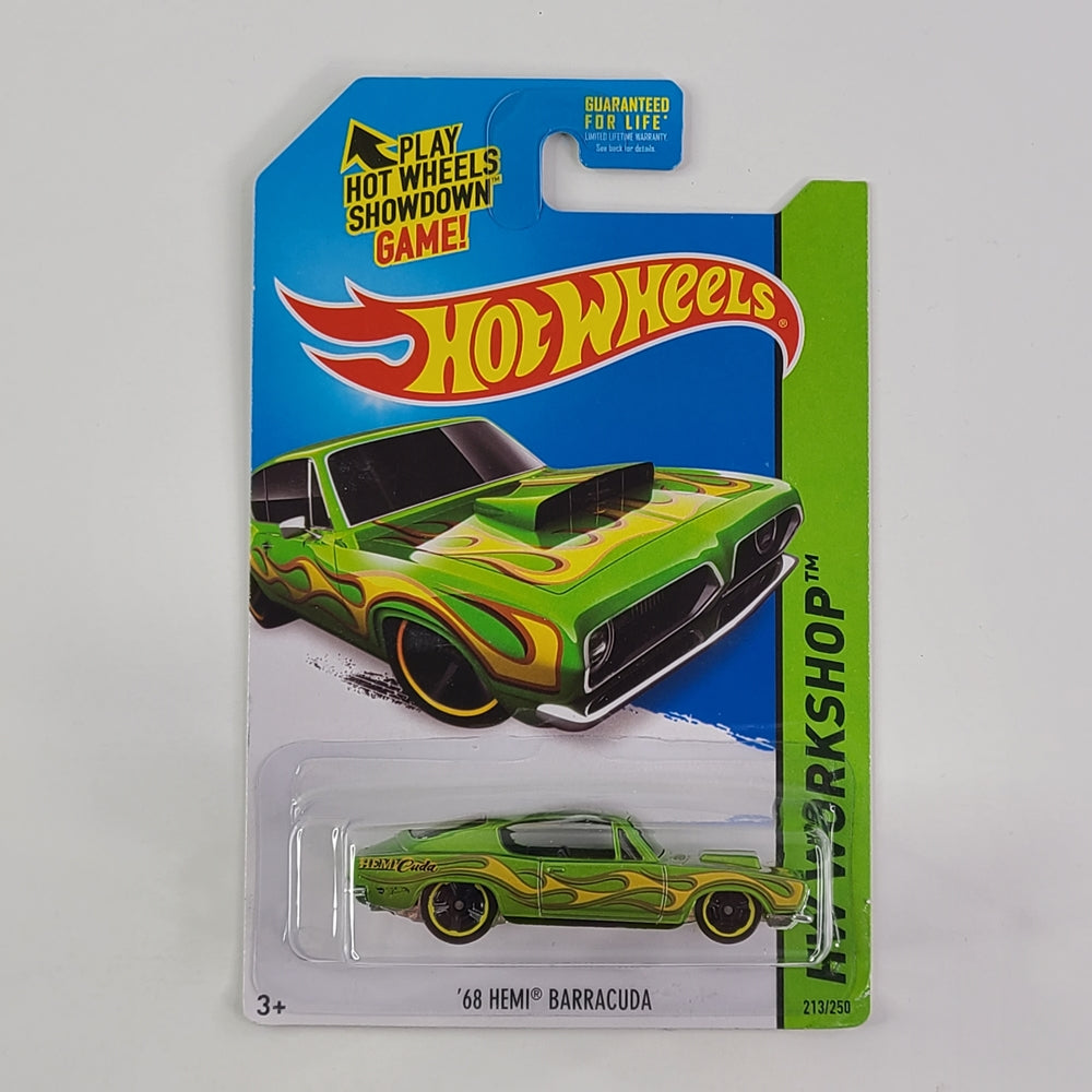 Hot Wheels - '68 Hemi Barracuda (Light Green)