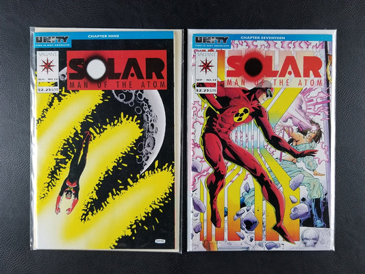 Solar Man of the Atom #12 & 13 Set (Valiant, 1992)