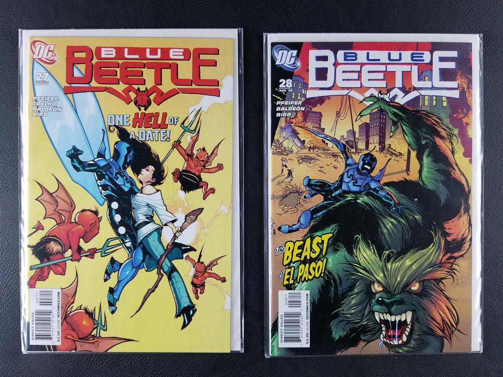 Blue Beetle [2nd Series] #21-30 Set (DC, 2008)