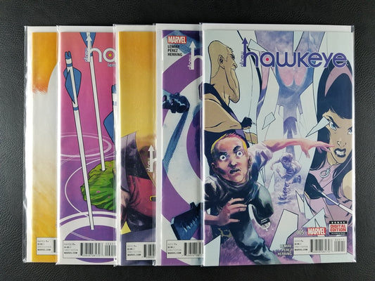 All New Hawkeye #1-5 ["A"] Set (Marvel, 2015)