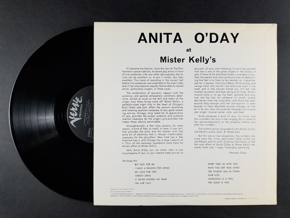 Anita O'Day - At Mister Kelly's (1981, LP)