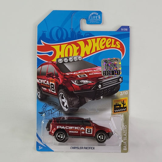 Hot Wheels - Chrysler Pacifica (Red) [Factory Sealed 2020 Set]