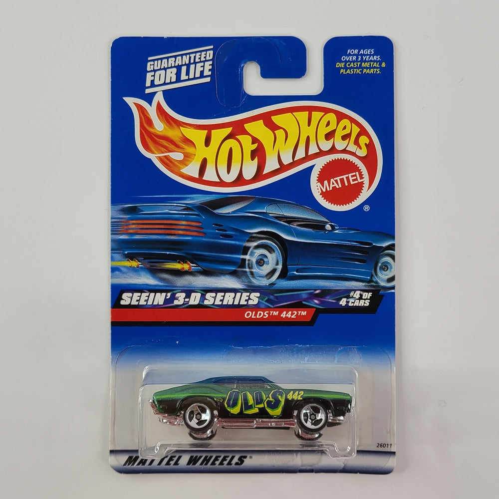 Hot Wheels - Olds 442 (Metallic Green)