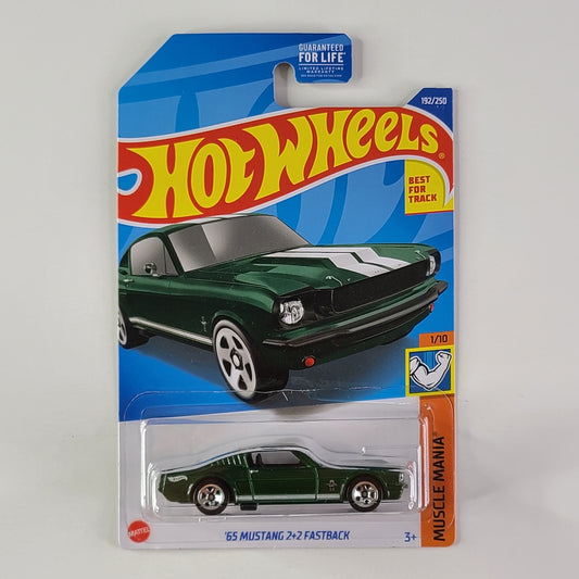 Hot Wheels - '65 Mustang 2+2 Fastback (Ivy Green)