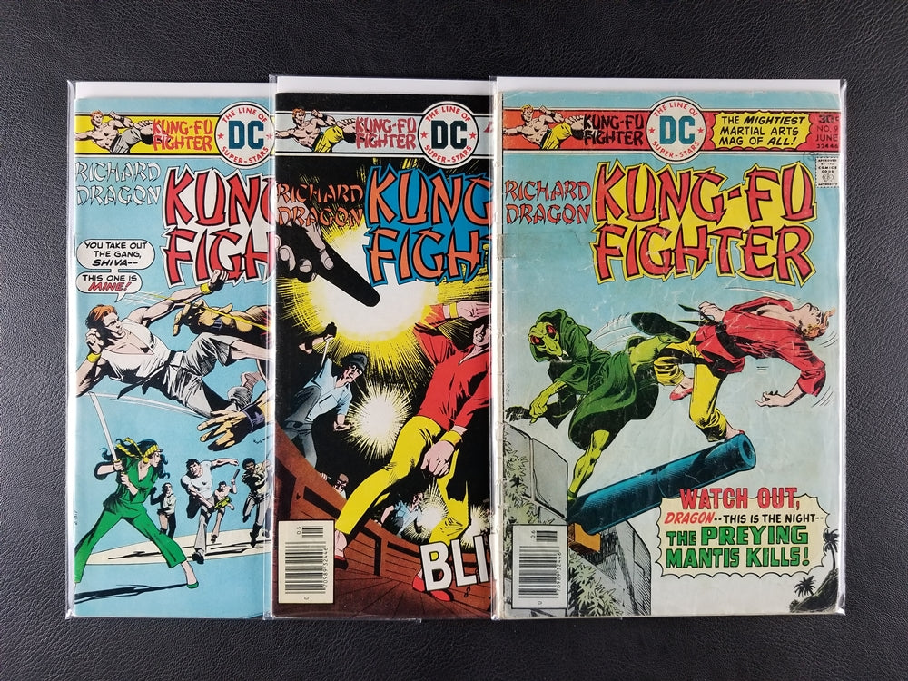 Richard Dragon: Kung-Fu Fighter #7-9 Set (DC, 1976)