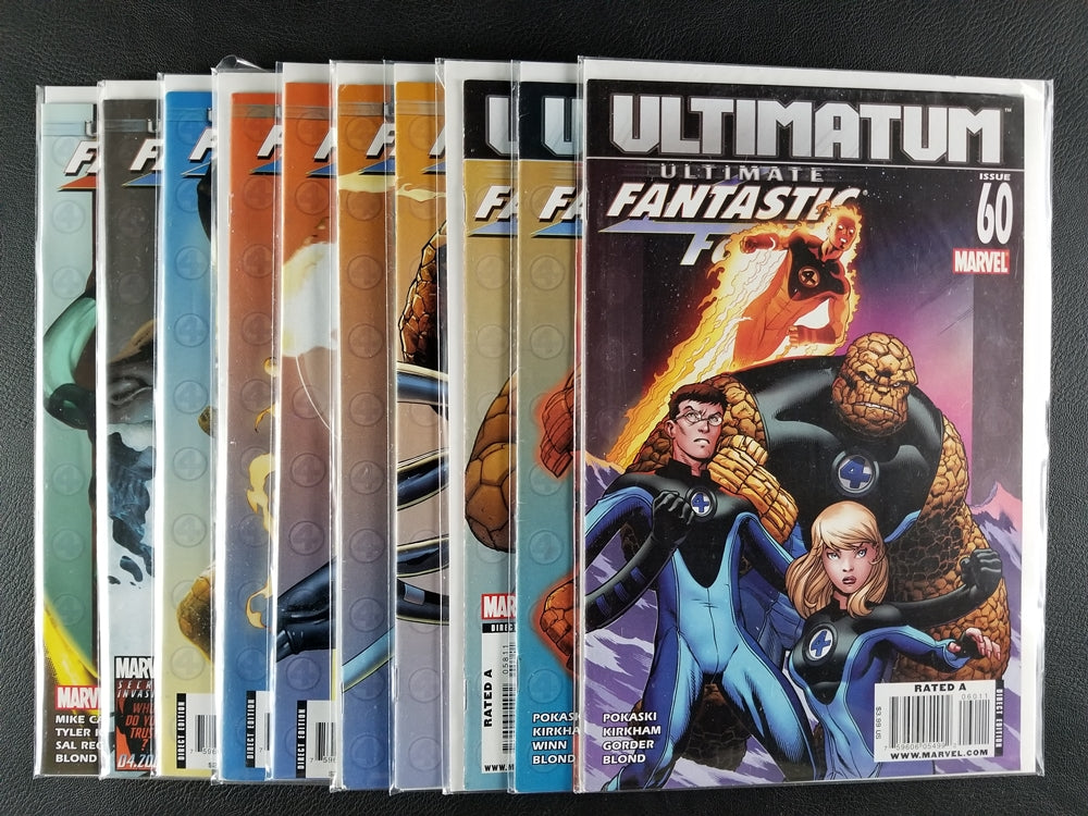 Ultimate Fantastic Four #51-60 Set (Marvel, 2008-09)