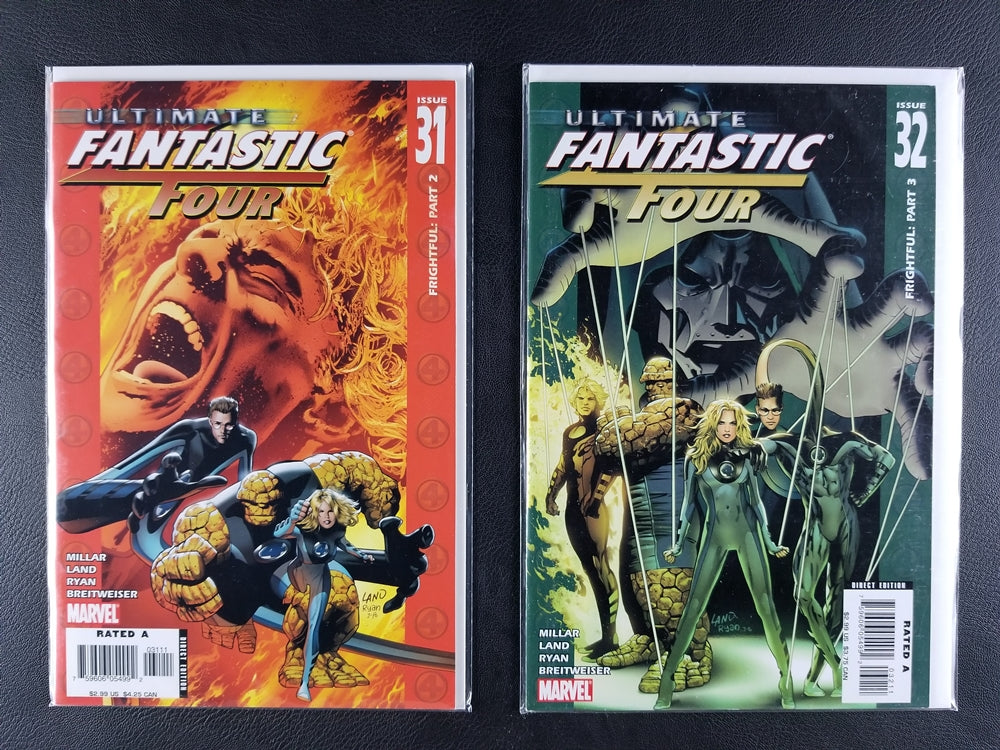 Ultimate Fantastic Four #31-40 Set (Marvel, 2006-07)