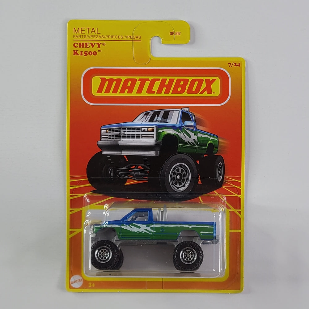 Matchbox - Chevy K1500 (Metalflake Blue) [Target Exclusive]