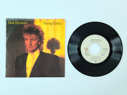 Rod Stewart - Young Turks (1981, 7" Single)