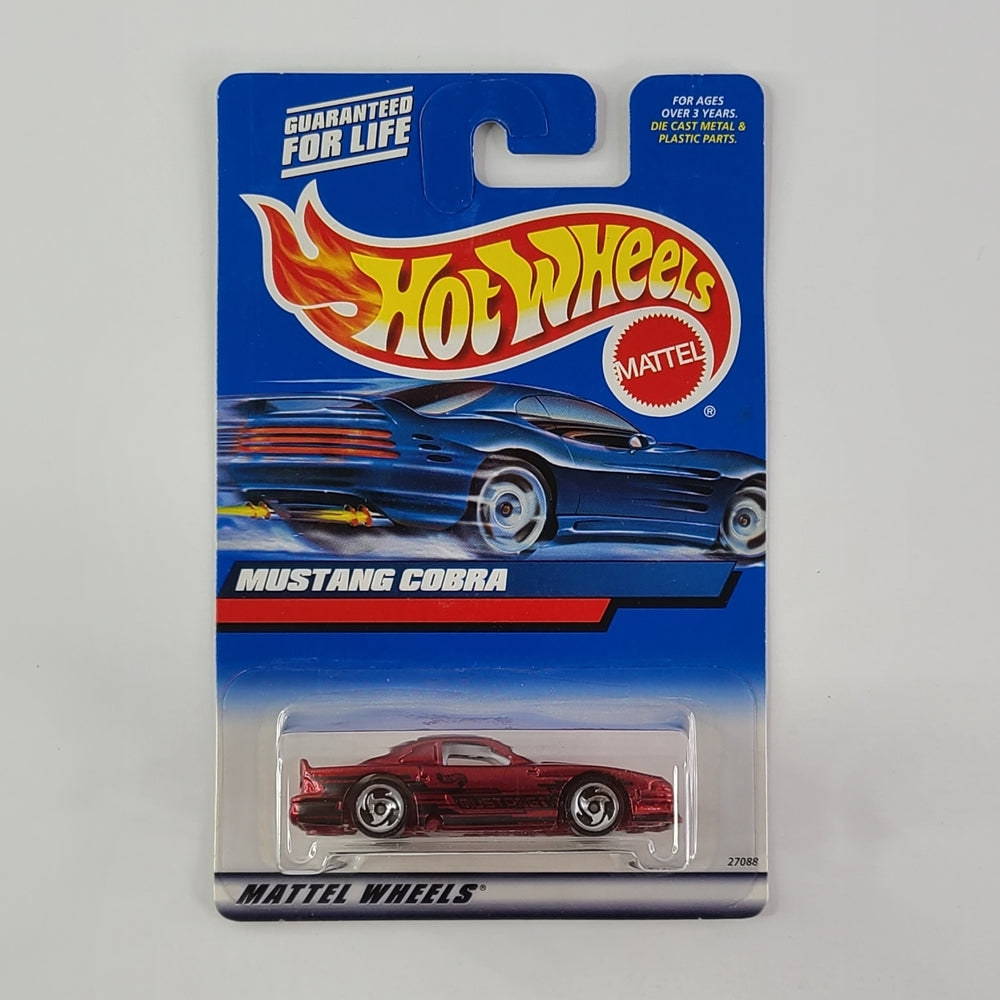 Hot Wheels - Mustang Cobra (Metalflake Red)