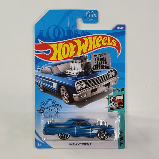 Hot Wheels - '64 Chevy Impala (Light Blue) [Factory Sealed 2020 Set]