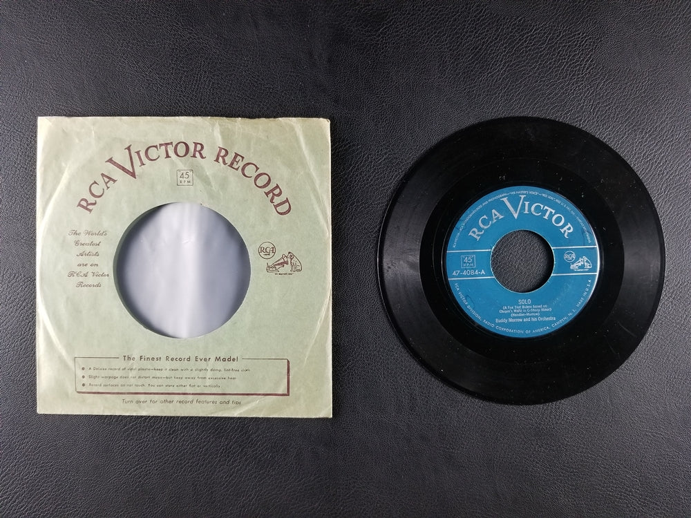 Buddy Morrow and His Orchestra - Solo / Silver Moon (1951, 7'' Single)