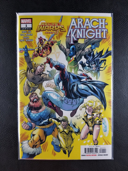 Secret Warps: Arachknight Annual #1A (Marvel, September 2019)