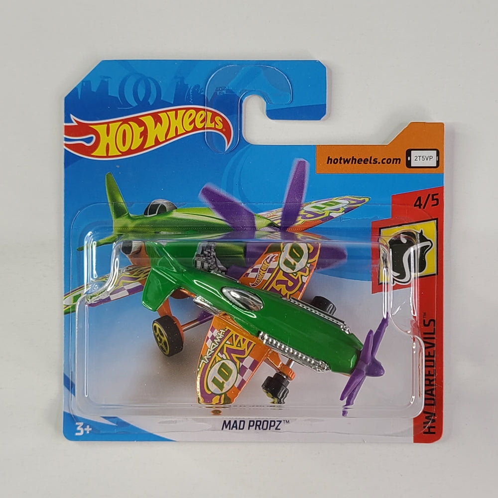 Hot Wheels - Mad Propz (Green) [Short Card]