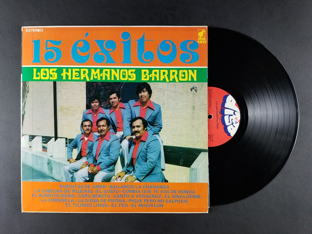 Los Hermanos Barron - 15 Exitos (1982, LP)