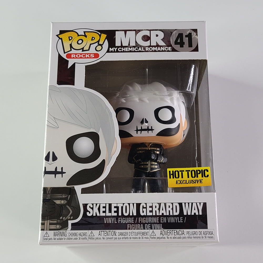 Funko Pop! Rocks - Skeleton Gerard Way #41 [Hot Topic Exclusive]