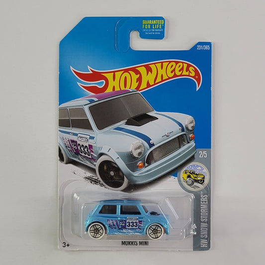 Hot Wheels - Morris Mini (Metalflake Light Blue)