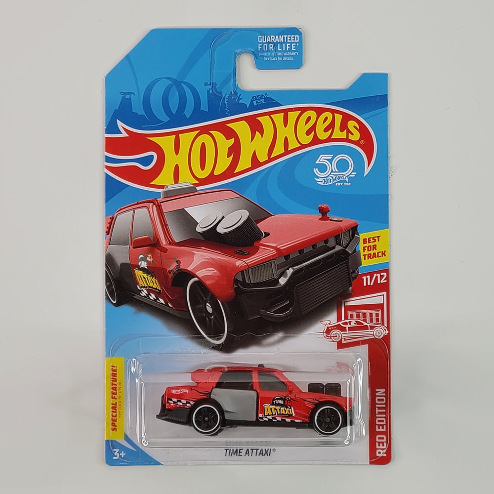 Hot Wheels - Time Attaxi (Red) [Red Edition (2018) - 11/12] [Target Exclusive]