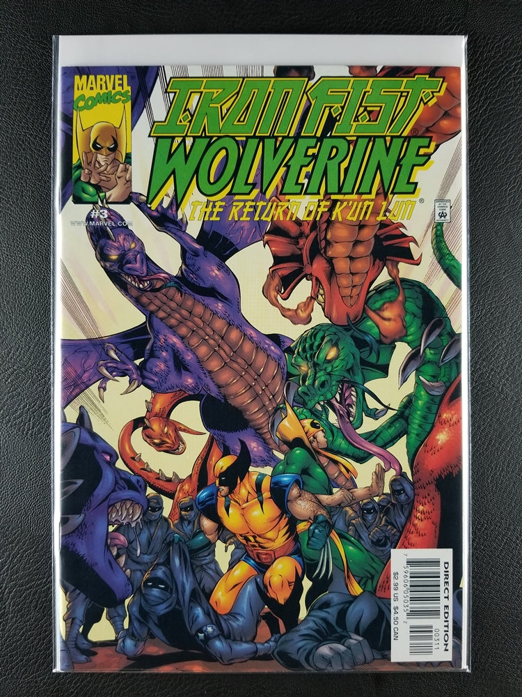 Iron Fist/Wolverine #1, 2, 3, 4 Set (Marvel, 2000-01)