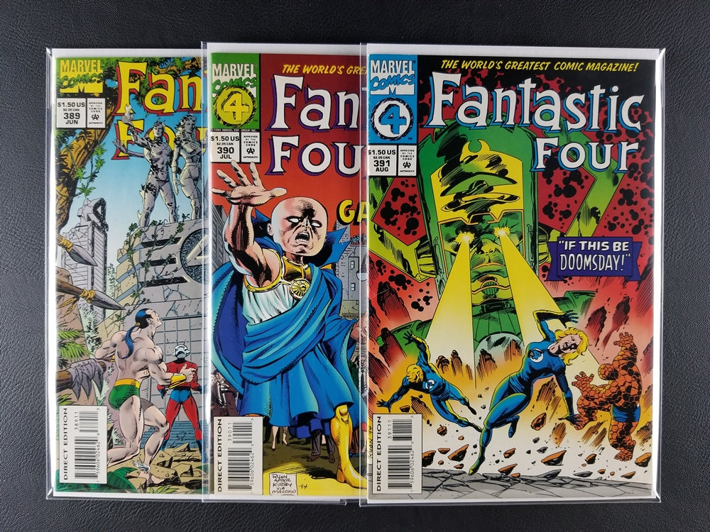 Fantastic Four [1st Series] #389-391 Set (Marvel, 1993)
