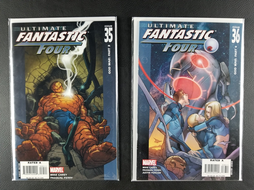 Ultimate Fantastic Four #31-40 Set (Marvel, 2006-07)