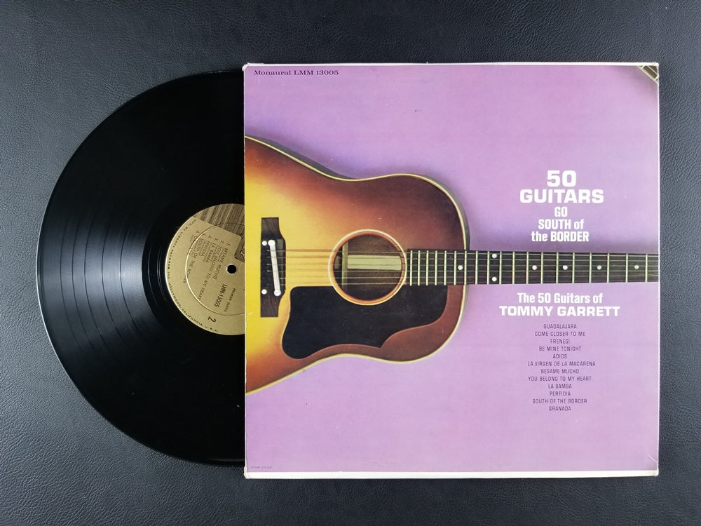 The 50 Guitars of Tommy Garrett - Go South of the Border (1961, LP)