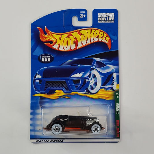 Hot Wheels - '33 Roadster (Flat Black) [Rat Rods Series (2001) - 2/4]