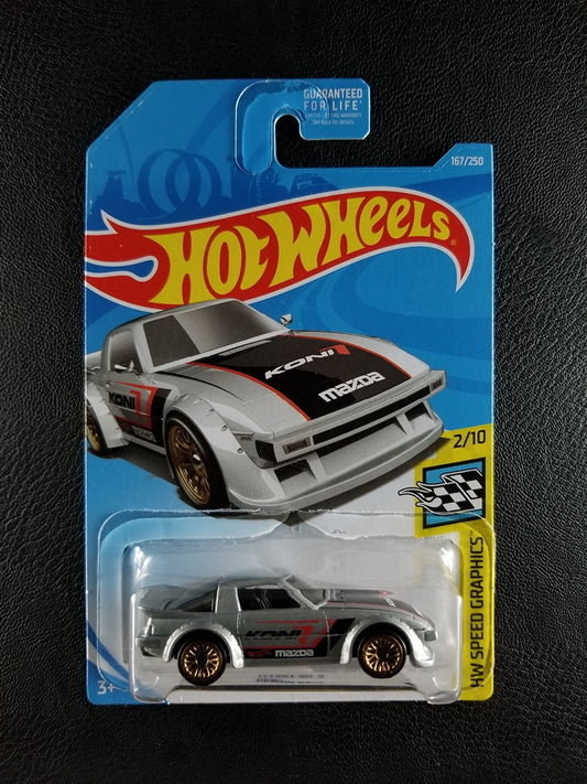 Hot Wheels - Mazda RX-7 (Metalflake Silver)