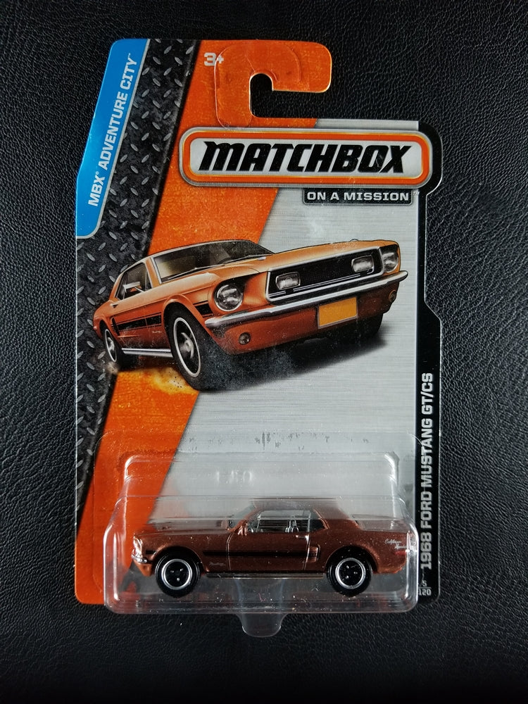 Matchbox - 1968 Ford Mustang GT/CS (Copper) [MBX Adventure City]