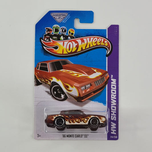 Hot Wheels - '86 Monte Carlo SS (Metalflake Dark Red)