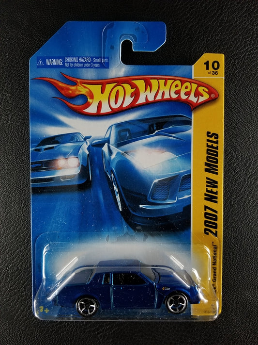 Hot Wheels - Buick Grand National (Metallic Blue) [10/36 - 2007 New Models]