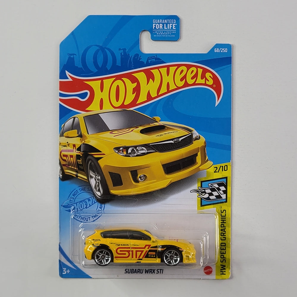 Hot Wheels - Subaru WRX STI (Yellow)