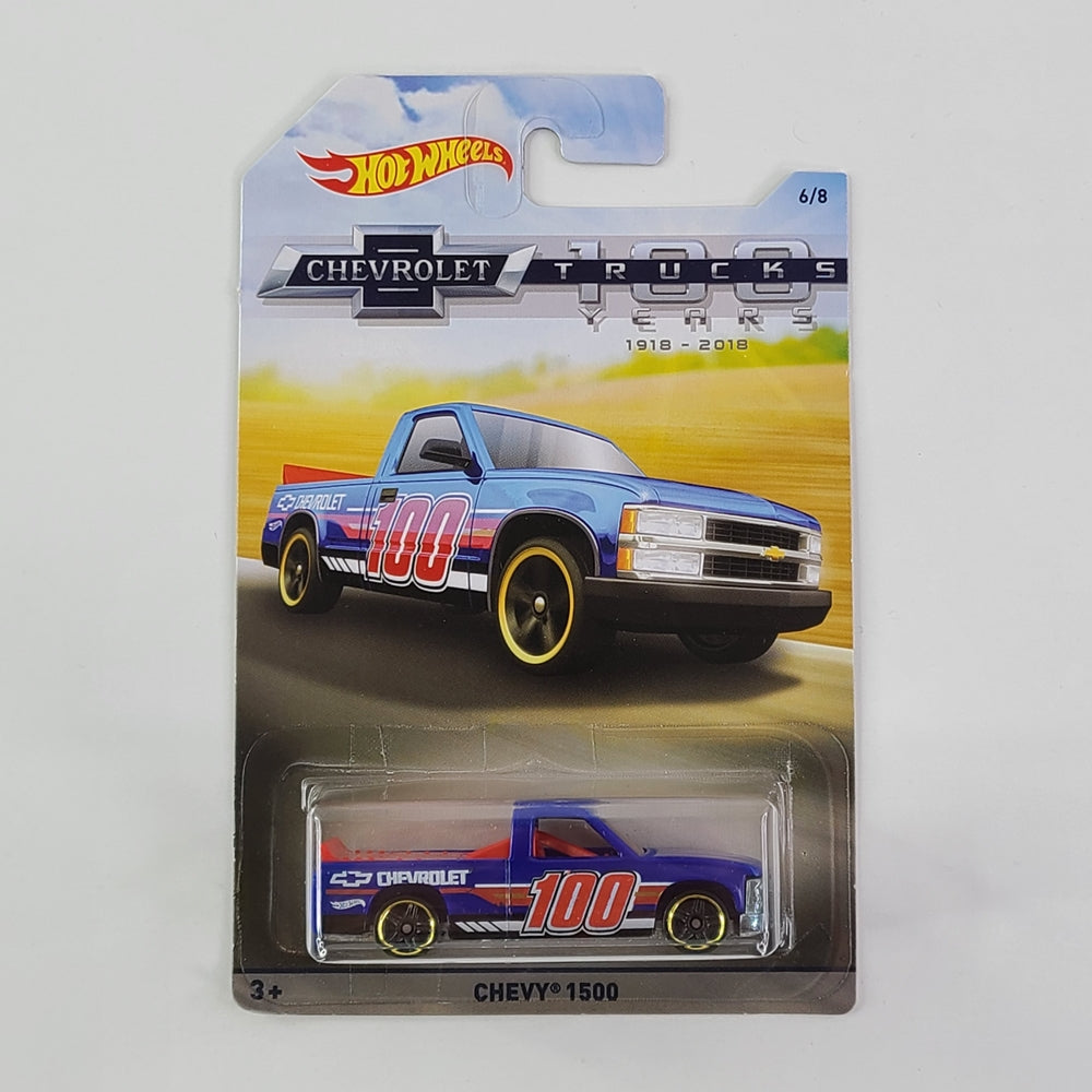 Hot Wheels - Chevy 1500 (Blue) [Walmart Exclusive]