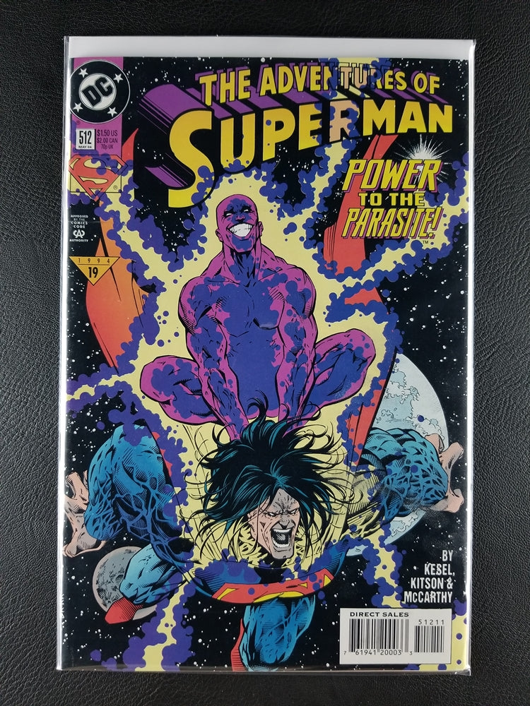 The Adventures of Superman [1987] #512 (DC, May 1994)