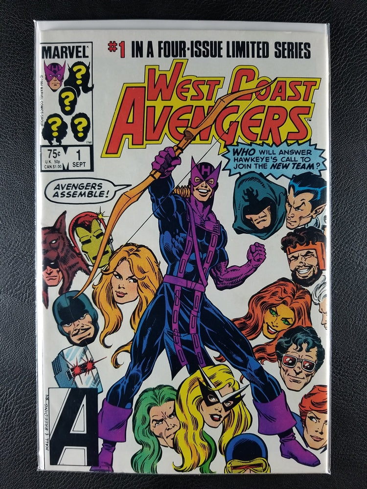 The West Coast Avengers [Limited Series] #1 (Marvel, September 1984)