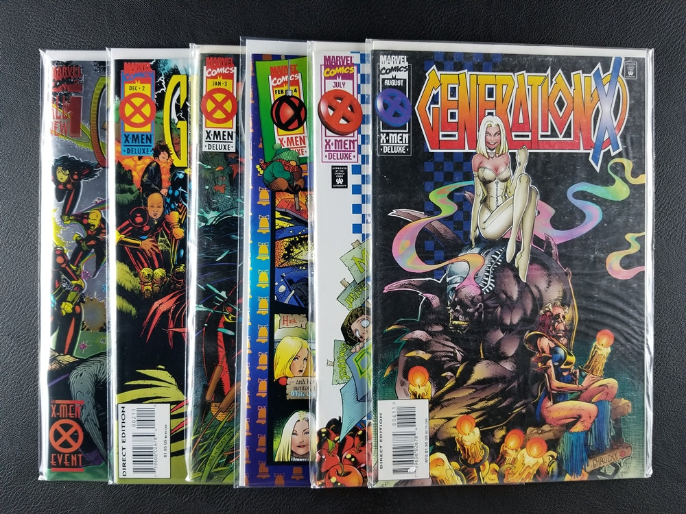 Generation X #1-6 Set (Marvel, 1994-95)